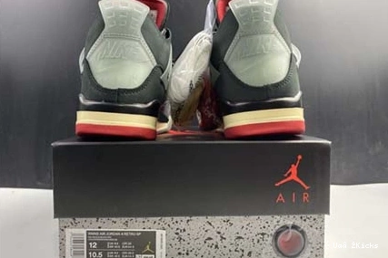 OFF-WHITE 1478 Air Jordan Trendy 4 CV9388- “Bred” x 515 0724